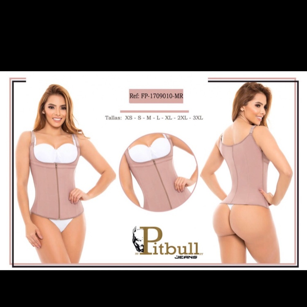 Authentic Pitbull Girdle 1709010 Brazil Body Shape
